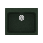 ΝΕΡΟΧΥΤΗΣ ΣΥΝΘΕΤΙΚΟΣ ΓΡΑΝΙΤΗΣ 60x50cm CLASSIC 331 GRANITE GREEN SANITEC