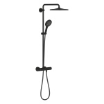 ΣΤΗΛΗ ΝΤΟΥΖ  RAINSHOWER SMARTACTIVE 130 22119KF0 ΜΕ ΘΕΡΜΟΣΤΑΤΙΚΗ ΜΠΑΤΑΡΙΑ PHANTOM BLACK GROHE
