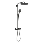 ΣΤΗΛΗ ΝΤΟΥΖ  RAINSHOWER SMARTACTIVE 130 22119KF0 ΜΕ ΘΕΡΜΟΣΤΑΤΙΚΗ ΜΠΑΤΑΡΙΑ PHANTOM BLACK GROHE - Image 4
