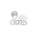 ΑΝΤΑΛΛΑΚΤΙΚΟ ΣΕΤ ΣΤΗΡΙΞΗΣ 48477 GROHE - Image 2