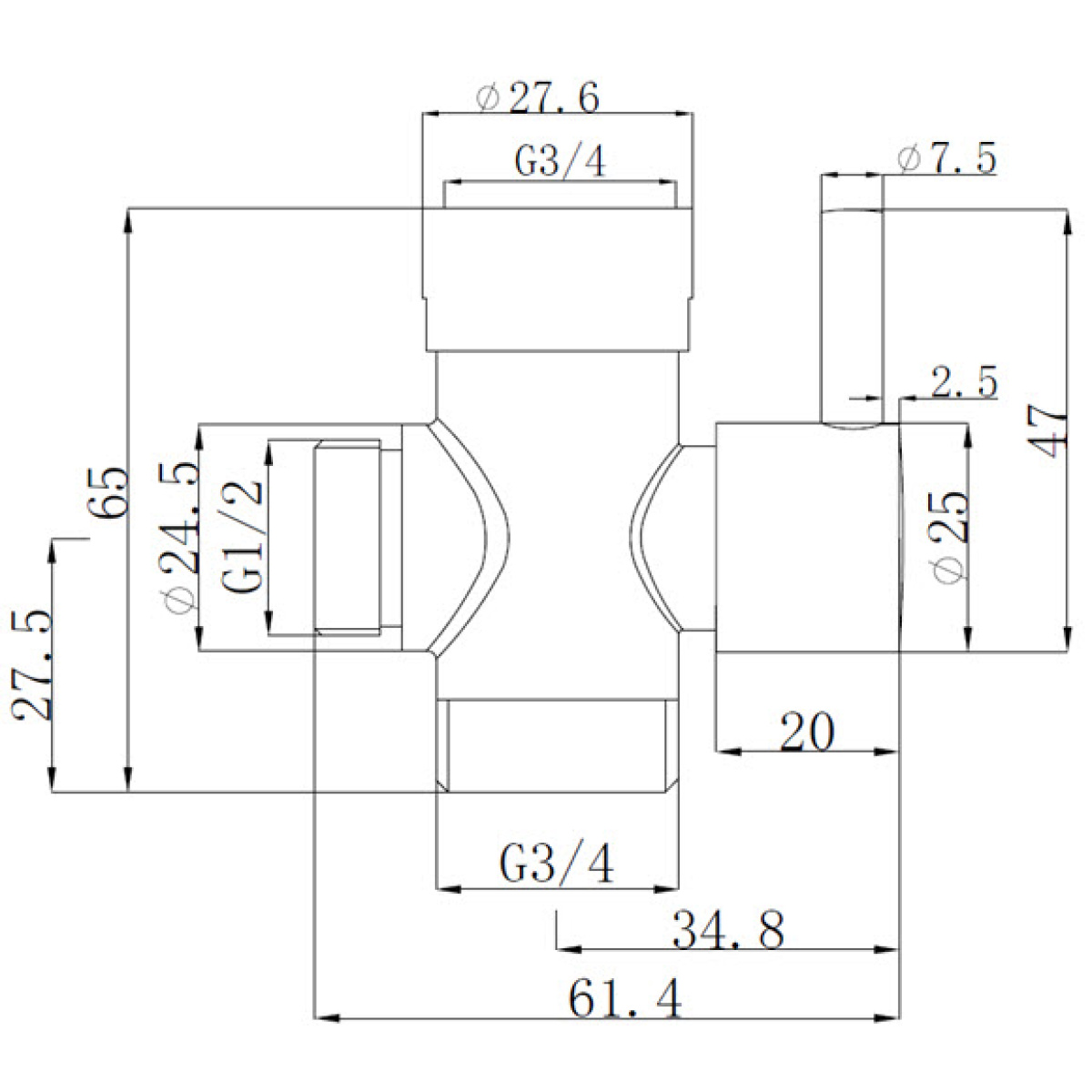 ΕΚΤΡΟΠΕΑΣ 1/2Α-3/4Α-3/4Θ DV2515 ΜΑΥΡΟΣ PICCADILLY - Image 2