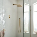 ΣΕΤ ΤΗΛΕΦΩΝΟ ΛΟΥΤΡΟΥ ΜΕ ΠΑΡΟΧΗ BRUSHED GOLD PVD VADO