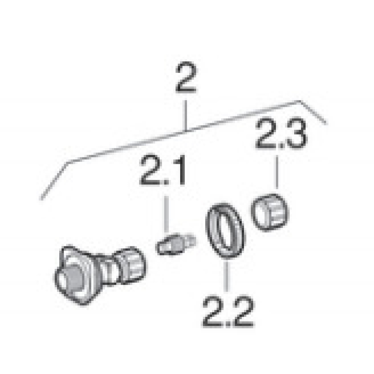 ΔΙΑΚΟΠΤΗΣ ΓΩΝΙΑΚΟΣ ΜΕ ΡΑΚΟΡ 240.269.00.1 GEBERIT - Image 2