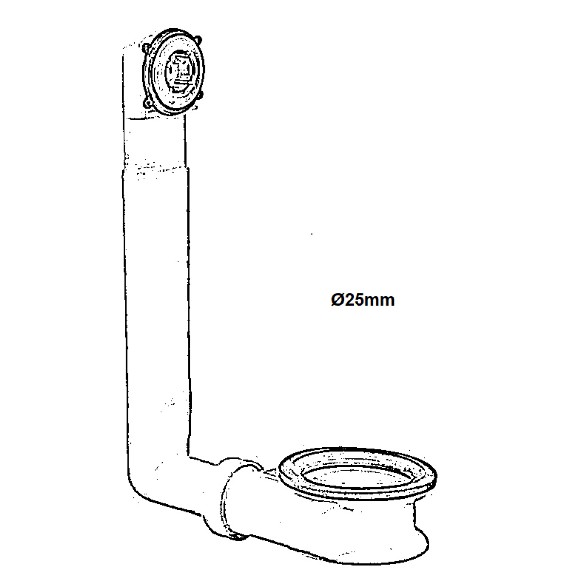 ΣΩΛΗΝΑΚΙ ΝΙΠΤΗΡΑ ΑΜΕΑ D5843AA IDEAL STANDARD - Image 2