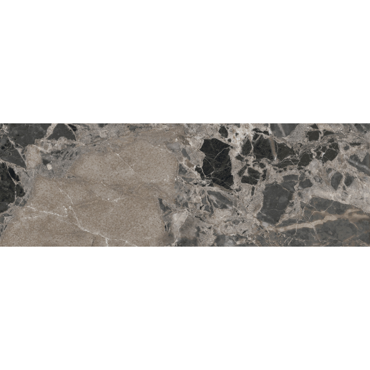 ΠΛΑΚΑΚΙ ΚΕΡΑΜΙΚΟ ΕΝΚΑΝΤΟ ΑΝΘΡΑΣΙΤΕ 25x75cm ΓΥΑΛΙΣΤΕΡΟ ΠΡΩΤΗΣ ΠΟΙΟΤΗΤΑΣ - Image 2