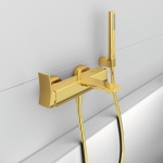 ΣΠΙΡΑΛ ΛΟΥΤΡΟΥ IDEALFLEX 175cm BRUSHED GOLD IDEAL