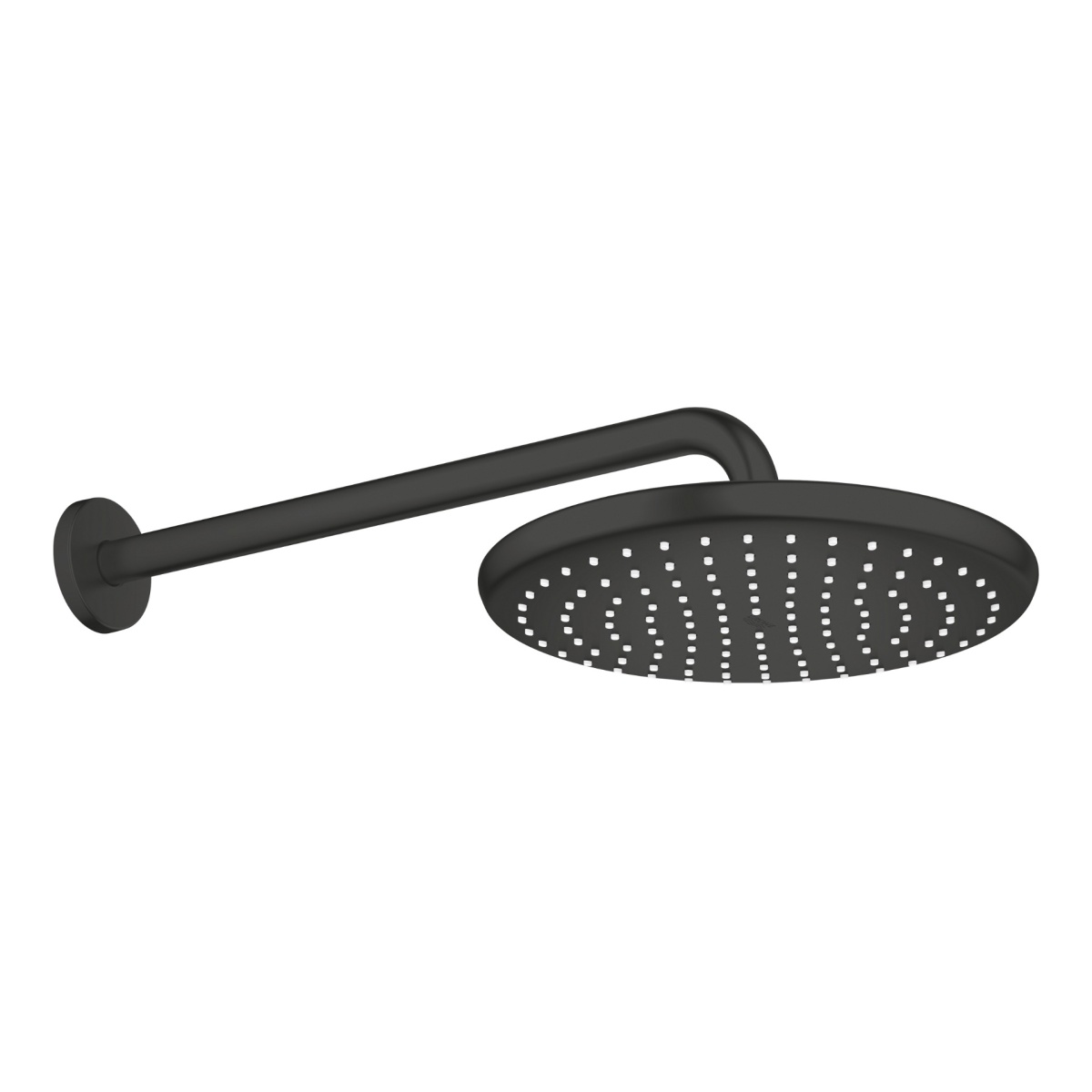 ΚΕΦΑΛΗ ΚΑΙ ΒΡΑΧΙΟΝΑΣ ΤΟΙΧΟΥ TEMPESTA Φ25 266682430 BLACK MAT GROHE - Image 3