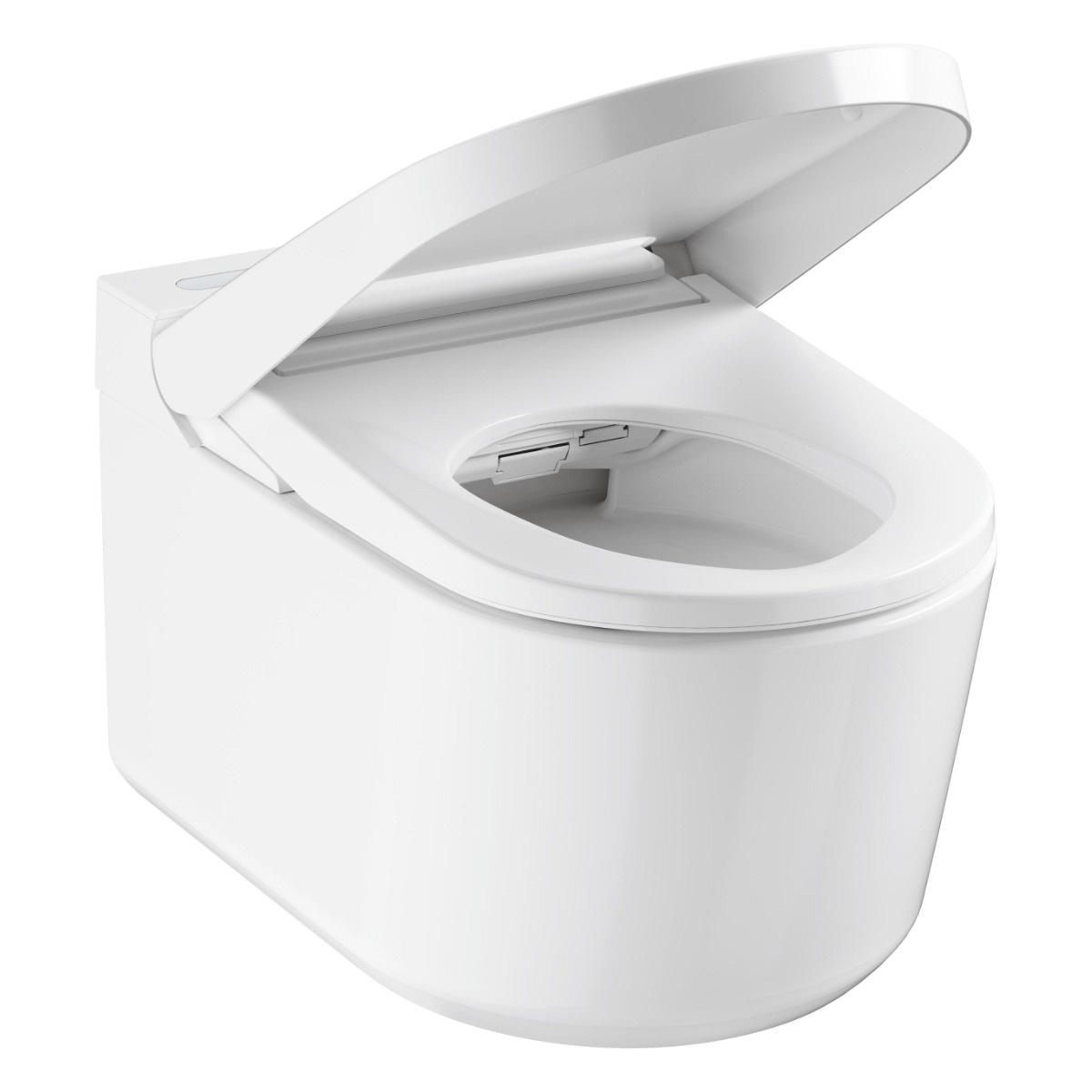 ΛΕΚΑΝΗ ΗΛΕΚΤΡΟΝΙΚΗ ΚΡΕΜΑΣΤΗ SENSIA PRO ALPINE WHITE ΓΥΑΛΙΣΤΕΡΗ GROHE - Image 3