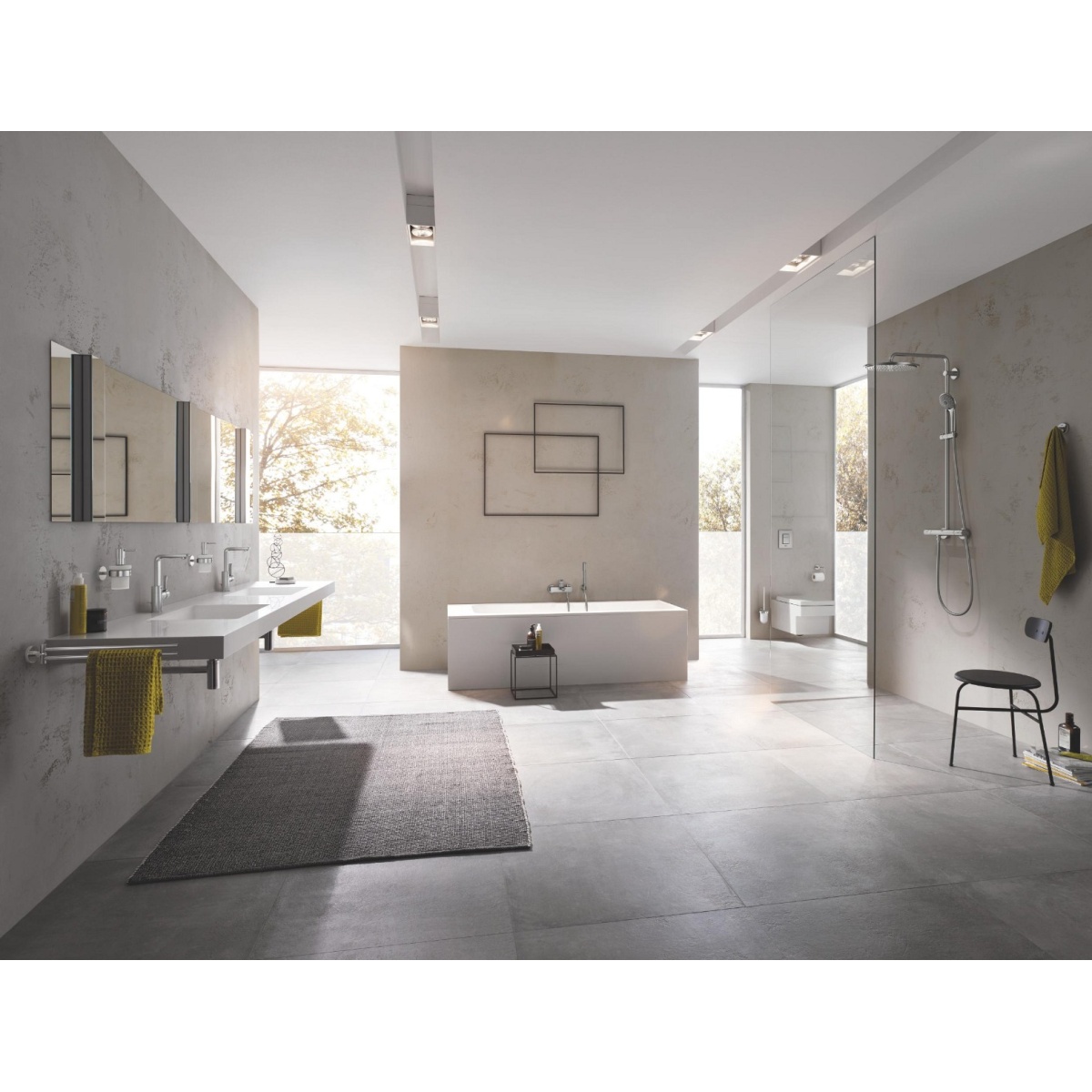 ΜΠΑΤΑΡΙΑ ΝΙΠΤΗΡΟΣ LINEARE 23296DC1 ΨΗΛΗ SUPERSTEEL GROHE - Image 3