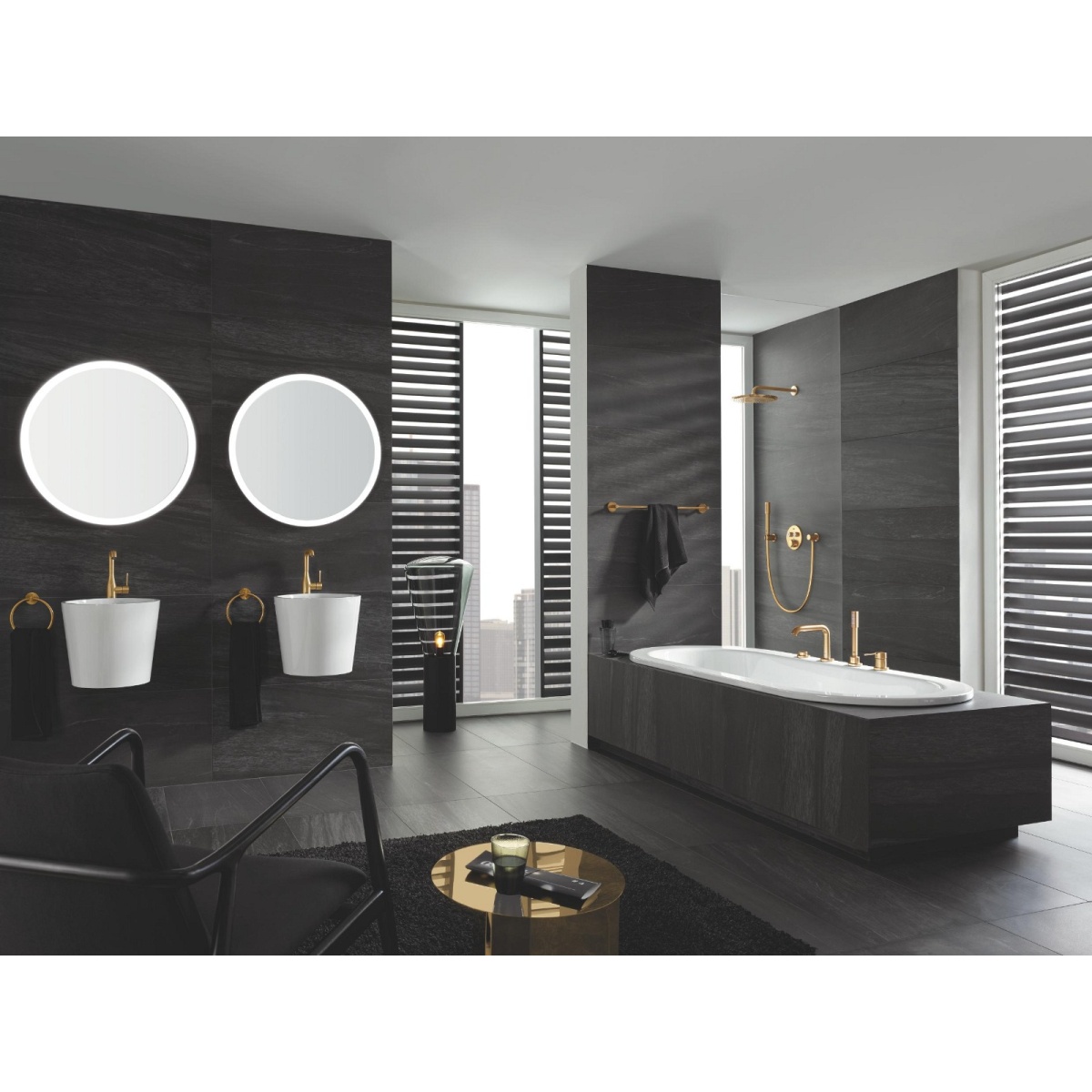 ΜΠΑΤΑΡΙΑ ΝΙΠΤΗΡΟΣ ESSENCE  24174GN1 ΨΗΛΗ BRUSHED COOL SUNRISE GROHE - Image 3
