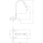 Ορειχάλκινη μπαταρία Νεροχύτη ICF 5108152MG 7789 - Image 2