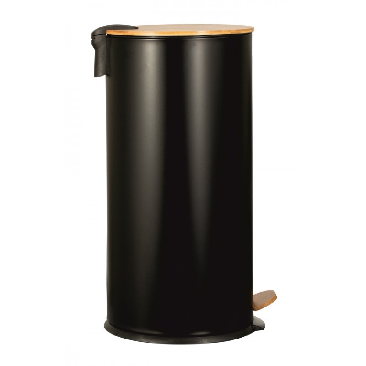 ΚΑΔΟΣ ΑΠΟΡΡΙΜΑΤΩΝ 30L ΜΑΥΡΟΣ ΜΕ ΞΥΛΟ - Image 4