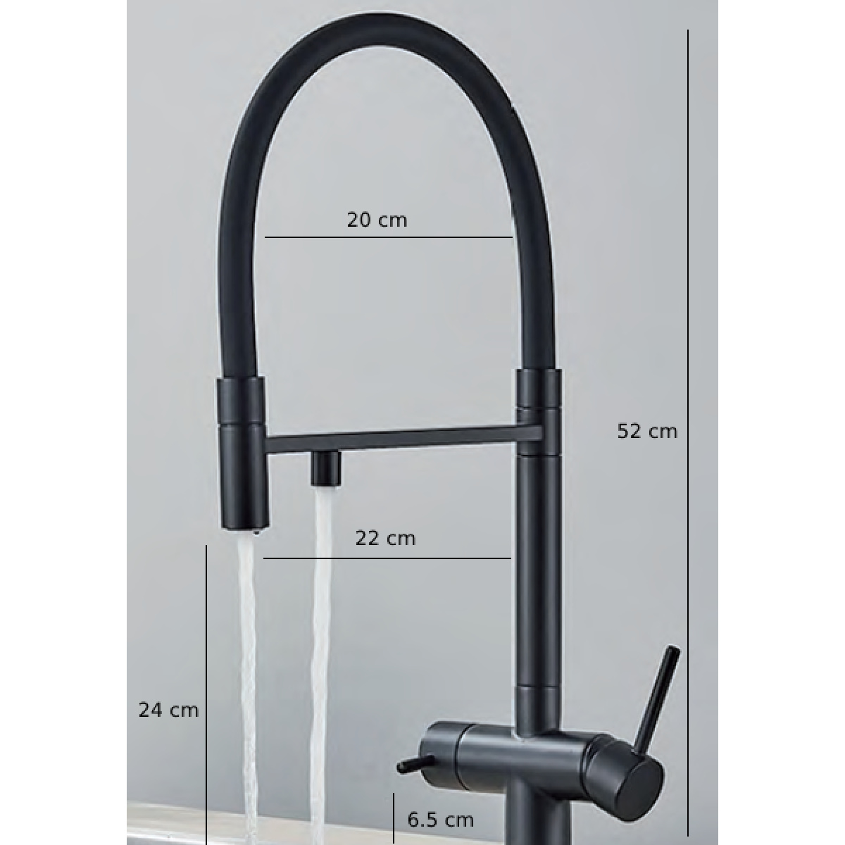 ΜΠΑΤΑΡΙΑ ΚΟΥΖΙΝΑΣ BLACK MATE 29821-BL - Image 2