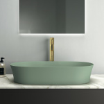 ΝΙΠΤΗΡΑΣ ΠΟΡΣΕΛΑΝΗΣ ΟΒΑΛ  IPALYSS 60x38cm ΕΛΕΥΘΕΡΗΣ ΤΟΠΟΘΕΤΗΣΗΣ SAGE IDEAL
