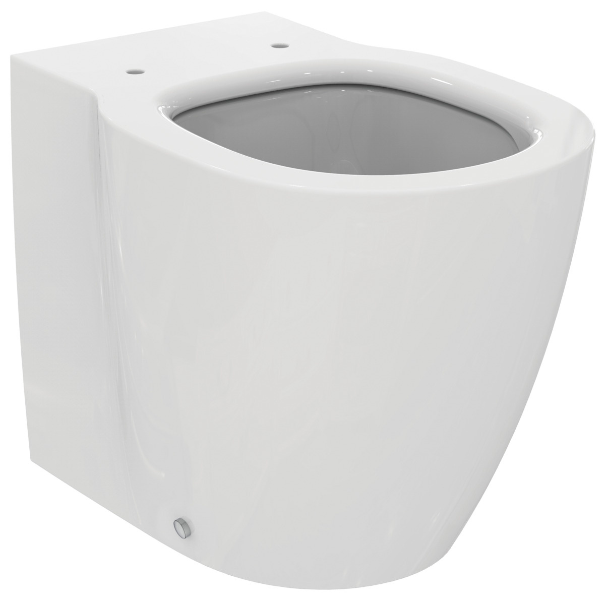 ΣΕΤ ΛΕΚΑΝΗΣ CONNECT ΠΙΣΩ ΣΙΦΩΝΙ AQUABLADE BACK TO WALL ΜΕ ΚΑΠΑΚΙ ΑΠΛΟ SOFT CLOSE ΛΕΥΚΟ IDEAL - Image 4