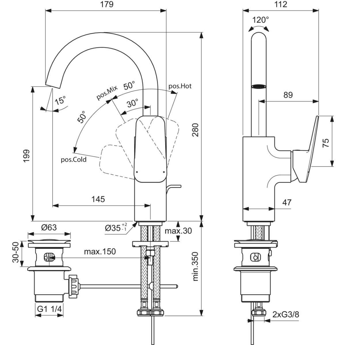 ΜΠΑΤΑΡΙΑ ΝΙΠΤΗΡΟΣ CERAPLAN ΜΑΥΡΗ ΜΑΤ ΨΗΛΗ IDEAL - Image 2