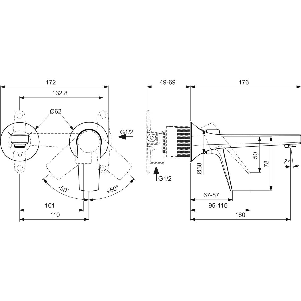 ΜΠΑΤΑΡΙΑ ΝΙΠΤΗΡΟΣ ΕΝΤΟΙΧΙΖΟΜΕΝΗ LDV ΧΡΩΜΕ IDEAL - Image 2