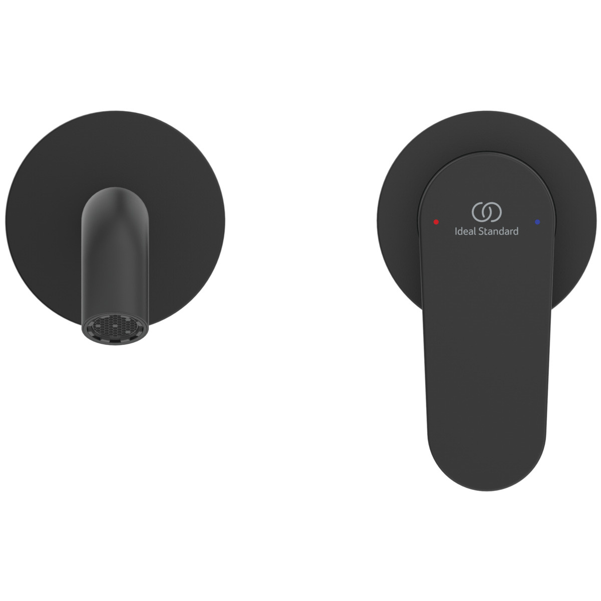 ΜΠΑΤΑΡΙΑ ΝΙΠΤΗΡΟΣ ΕΝΤΟΙΧΙΖΟΜΕΝΗ CERAFINE Ο NUOVO BLACK MAT PVD IDEAL - Image 3