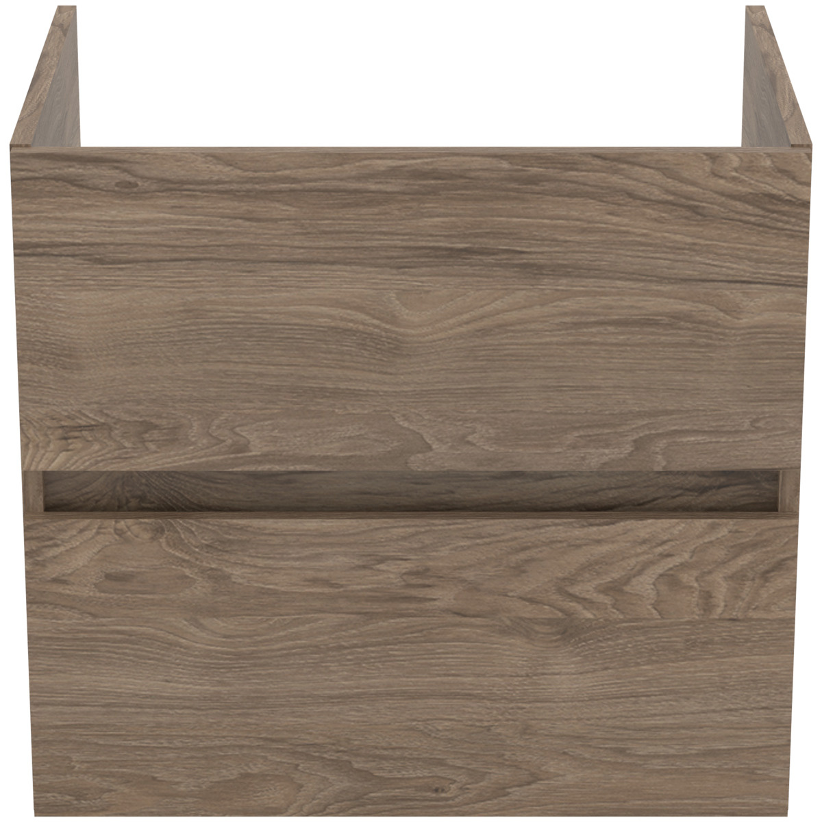 ΒΑΣΗ ΕΠΙΠΛΟΥ ΜΠΑΝΙΟΥ EUROVIT 60cm ΚΡΕΜΑΣΤΗ ΚΑΦΕ FLINT HICKORY IDEAL - Image 3