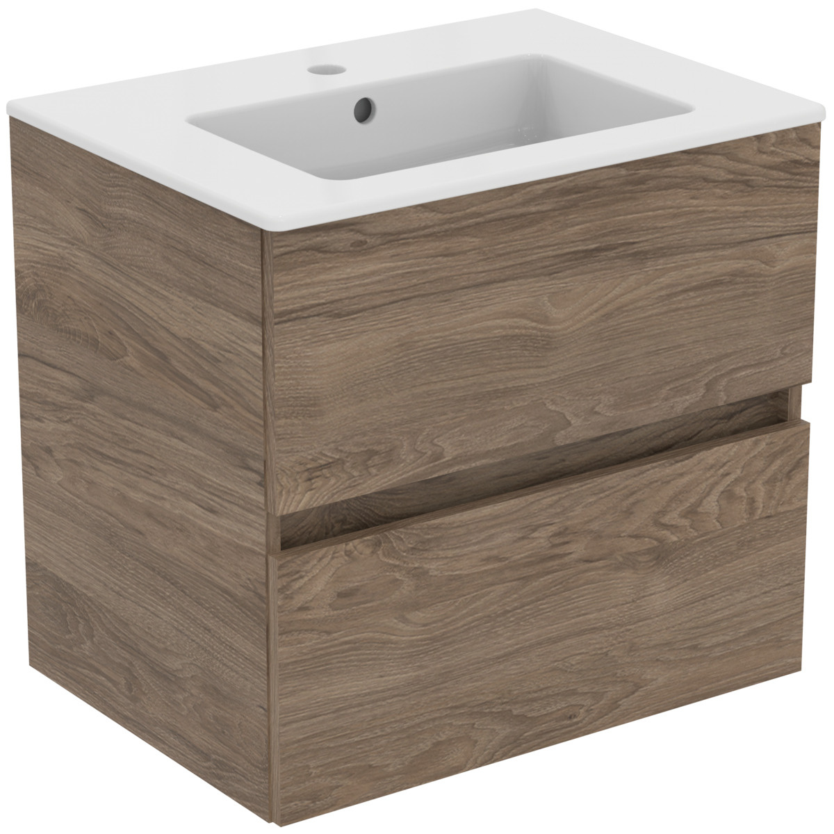 ΒΑΣΗ ΕΠΙΠΛΟΥ ΜΠΑΝΙΟΥ EUROVIT 60cm ΚΡΕΜΑΣΤΗ ΚΑΦΕ FLINT HICKORY IDEAL - Image 4
