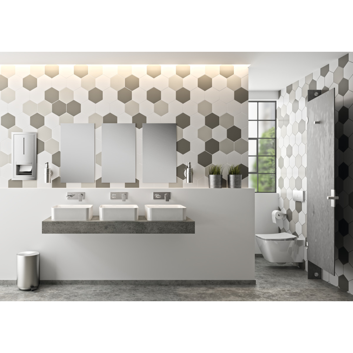 ΚΑΘΡΕΠΤΗΣ MIRROR & LIGHT ΧΩΡΙΣ ΠΛΑΙΣΙΟ 40x70cm IDEAL - Image 3