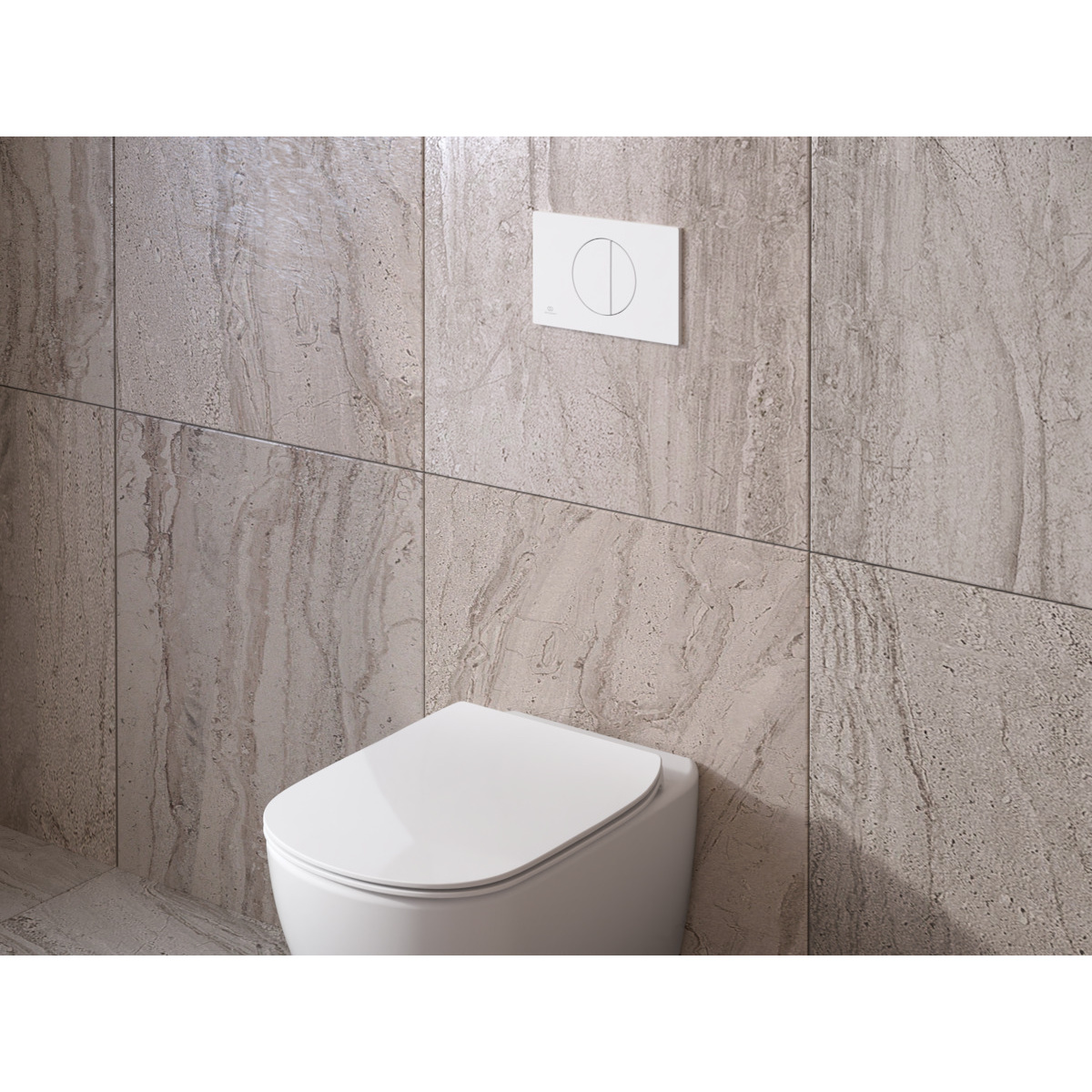 ΠΛΑΚΕΤΑ OLEAS M5 R0503AW ΛΕΥΚO ΜΑΤ IDEAL - Image 3
