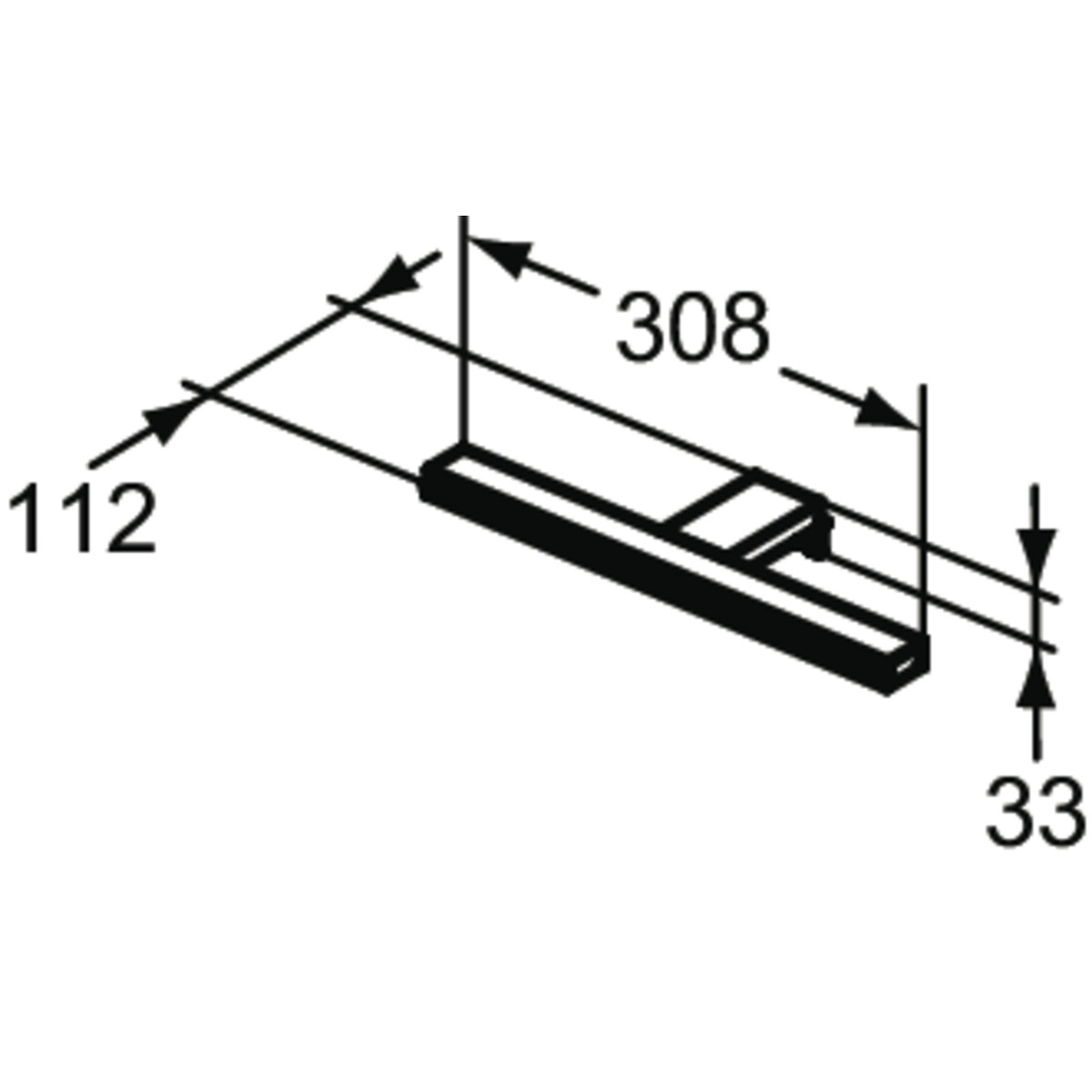 ΦΩΤΙΣΤΙΚΟ ΑΠΛΙΚΑ LED PANDORA 30,8cm MIRROR & LIGHT IDEAL - Image 2