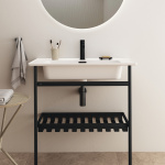 ΒΑΣΗ ΣΤΗΡΙΞΗΣ ΝΙΠΤΗΡΑ ΜΕΤΑΛΙΚΗ CONCA SILK BLACK IDEAL