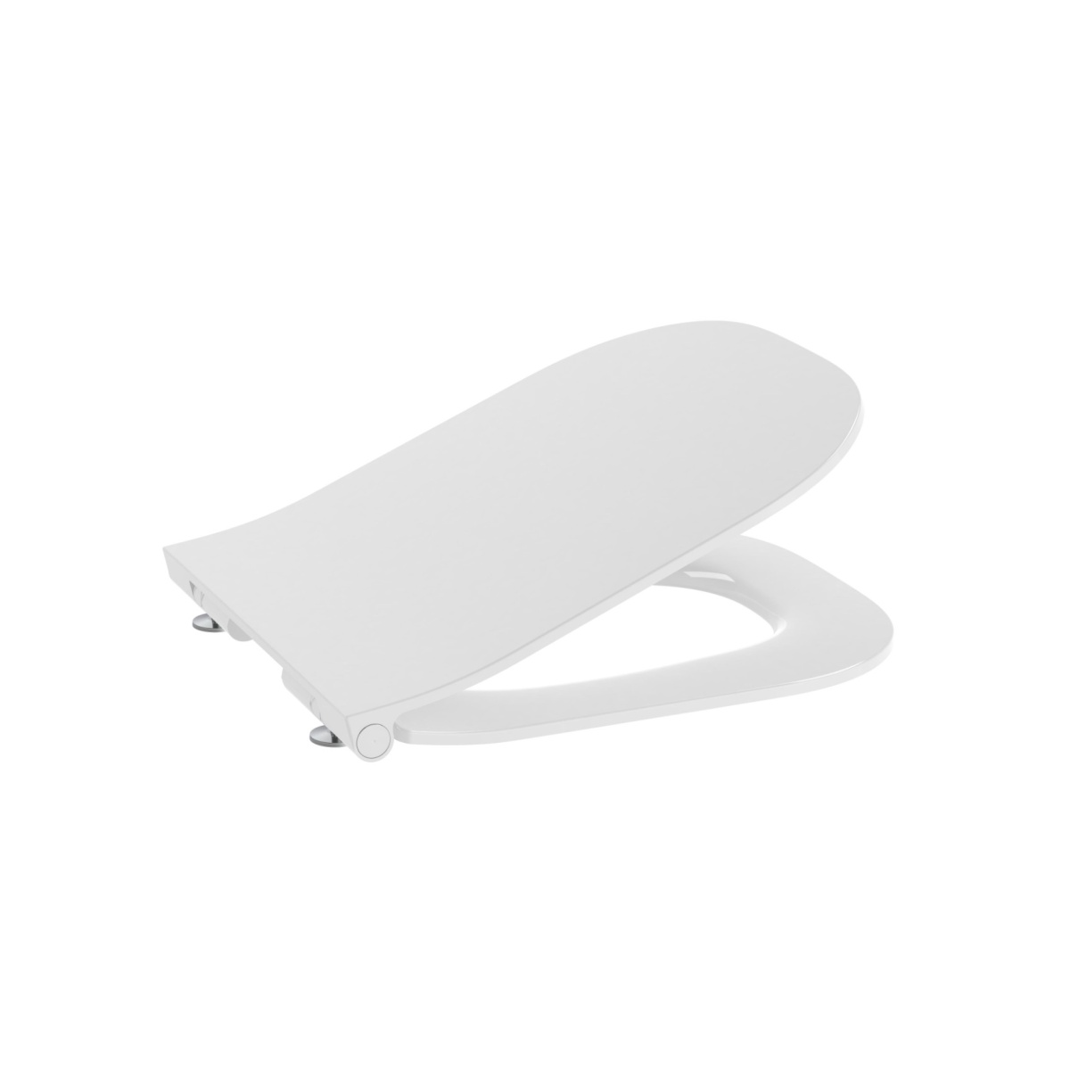 ΣΕΤ ΚΡΕΜΑΣΤΗΣ ΛΕΚΑΝΗΣ GAP SQUARE COMPACT RIMLESS ΜΕ ΚΑΛΥΜΜΑ SLIM SOFT CLOSE ΛΕΥΚΟ ROCA - Image 4