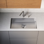 ΝΕΡΟΧΥΤΗΣ ΑΝΟΞΕΙΔΩΤΟΣ MARIS MQX 110 86x46,4cm ΛΕΙΟΣ FRANKE