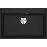 ΝΕΡΟΧΥΤΗΣ ΓΡΑΝΙΤΗ MARIS MRG  610 76x51cm BLACK MAT FRANKE