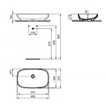 ΝΙΠΤΗΡΑΣ ΠΟΡΣΕΛΑΝΗΣ iLIfe B 60x37cm ΕΛΕΥΘΕΡΗΣ ΤΟΠΟΘΕΤΗΣΗΣ ΛΕΥΚΟΣ  IDEAL - Image 2