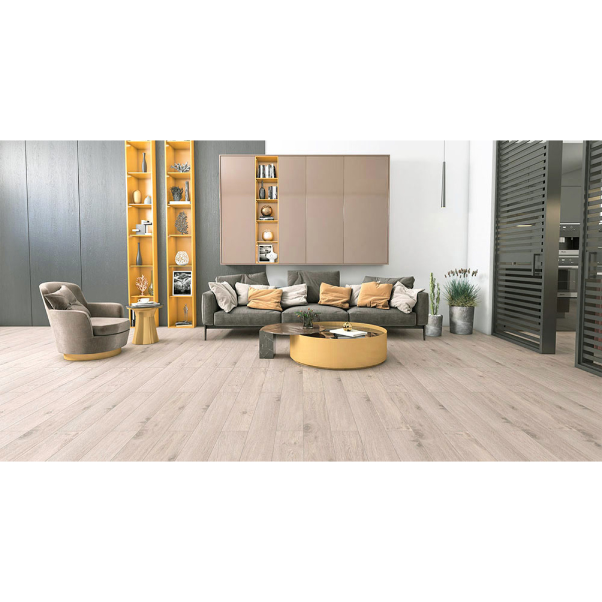 ΔΑΠΕΔΟ LAMINATE  NATURAL  4V 10mm 020 DIBEK OAK NewPlan - Image 2