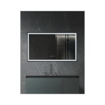ΚΑΘΡΕΦΤΗΣ  LED ΜΕ ΚΟΡΝΙΖΑ ΑΛΟΥΜ. 120x70[MIROA] - Image 2