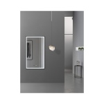 ΚΑΘΡΕΦΤΗΣ LED ΜΕ ΚΟΡΝΙΖΑ ΑΛΟΥΜ. 70x120 [OPPTICLE]