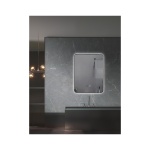 ΚΑΘΡΕΦΤΗΣ LED ΜΕ ΚΟΡΝΙΖΑ ΑΛΟΥΜ. 8MM 60x80 [VIGO]
