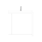 ΣΤΑΘΕΡΗ ΚΑΜΠΙΝΑ ΝΤΟΥΖΙΕΡΑΣ-WALK IN [EXTATIC-01] 80x70x200cm - Image 2