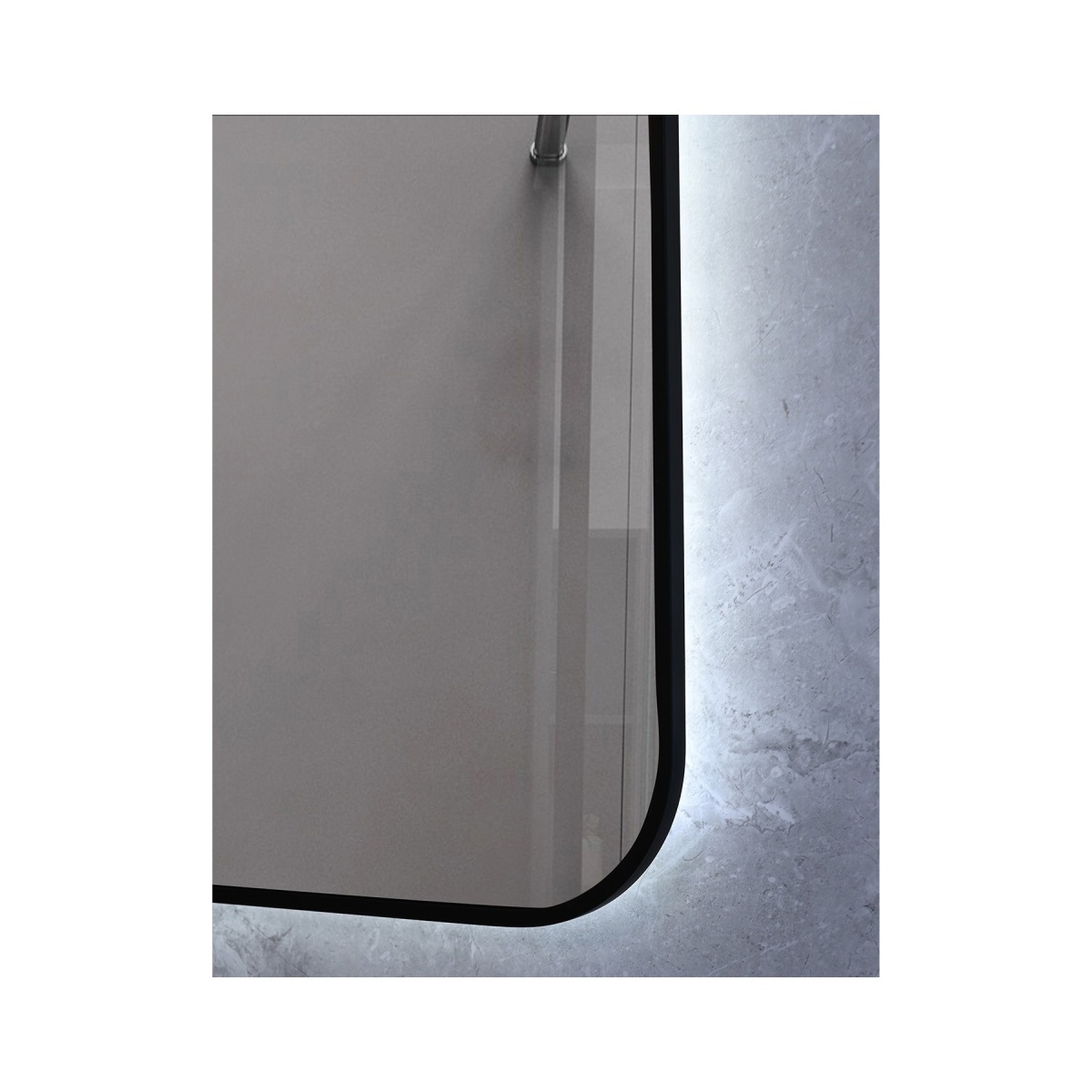 ΚΑΘΡΕΦΤΗΣ LED ΜΕ ΚΟΡΝΙΖΑ ΑΛΟΥΜ. 8MM 50x90 [VIGO] - Image 4
