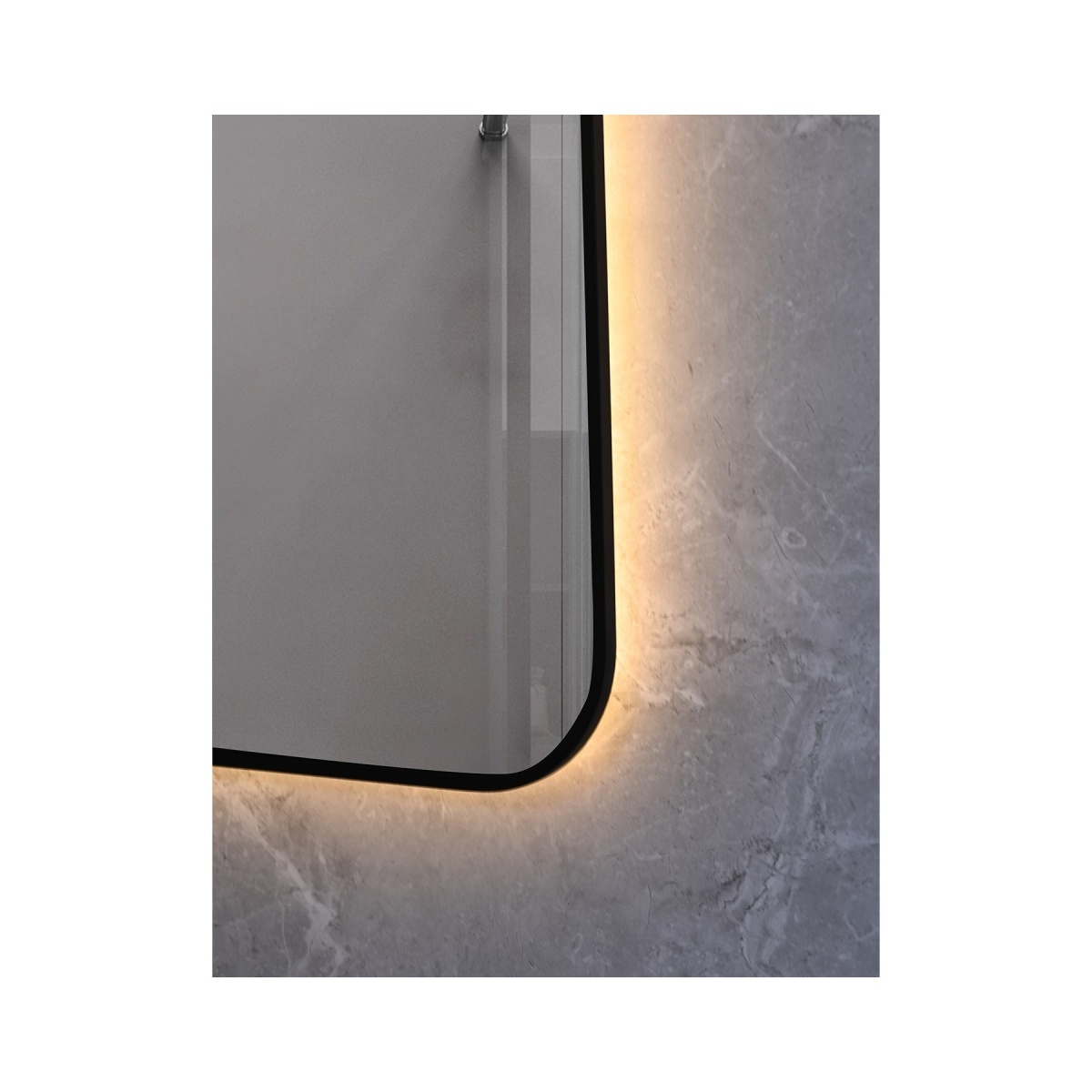 ΚΑΘΡΕΦΤΗΣ LED ΜΕ ΚΟΡΝΙΖΑ ΑΛΟΥΜ. 8MM 50x90 [VIGO] - Image 3