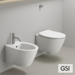 Λεκάνη Κρεμαστή Modo/52 Swirlflush με κάλυμμα Slim Soft Close MS98C, GSI White - Image 2