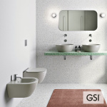 Λεκάνη Κρεμαστή Pura/50 Swirlflush με κάλυμμα MS86SC Super Slim Soft Close, GSI Cenere - Image 2