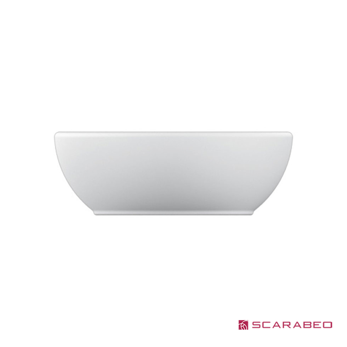 Νιπτήρας Πορσελάνης Planet 48x39 Scarabeo White - Image 3