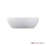 Νιπτήρας Πορσελάνης Planet 48x39 Scarabeo White - Image 3