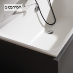 Μπανιέρα Ακρυλική Caronite PROFILE DUO LOW RIM 1700x750, Carron Bath White Matt - Image 3