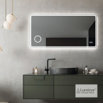 Καθρέπτης Μπάνιου CULM 120x80 με σύνδεση Bluetooth για Μουσική Luminor - Image 2