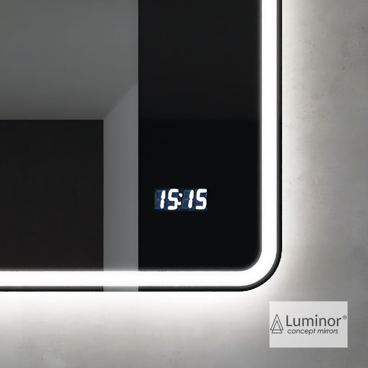 Καθρέπτης Μπάνιου CULM 120x80 με σύνδεση Bluetooth για Μουσική Luminor - Image 3