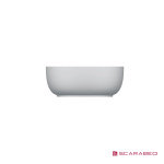 Νιπτήρας Πορσελάνης Glam Φ33 Scarabeo White - Image 3
