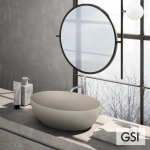 Νιπτήρας Πορσελάνης Pura 60x42 GSI Creta - Image 2