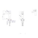 Μπαταρία κουζίνας Trento ICF 111320 BRUSH GOLD - Image 3