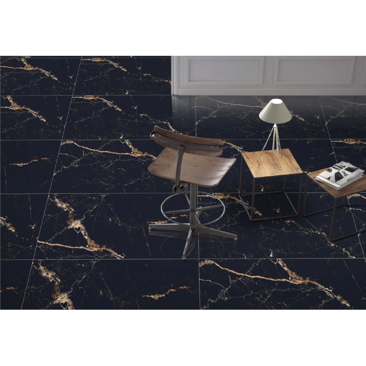 VIENZE BLACK 60x120 - Image 2